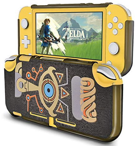 DLseego Étui pour Switch Lite, Zelda Breath of The Wild Coque de Protection Hard PC Absorption des Chocs et Antirayures Housse Console Accessoires pour Switch Lite