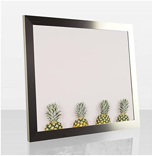 Colorello Deluxe Bilderrahmen Posterrahmen 50x150 cm Panorama und Quadrat Formate Farbe Champagner Antireflex Kunstglas