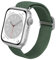 RhinoShield Correa trenzada Apple Watch Series 1/2/3(38mm)+S4/5/6/SE(40mm)+S7/8/9(41mm)+S10(42mm) | Repelente al agua y al sudor. Suave y elástica - Verde