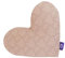 Träumeland GmbH Kuschelkissen Herz Kuschelhase beige, 38 x 30 x 12 cm