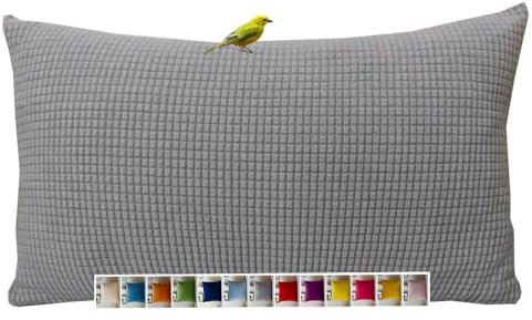 Kissen Bezug 60x80,2er Set Kissenhülle 50x50,Kopfkissenbezug 40x60,Couch Kissenbezug 60x60 40x40,Sofa Kissenbezüge 30x50,Dekokissen Bezug,Pillowcase 50x70,Pillow Cover 45x45,Sofakissen Beige(12-5,60x8