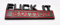 3D Auto Aufkleber Metall Fuck it Edition Logo Emblem Sticker schwarz