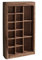 MASSIVMOEBEL24.DE Toronto CD/DVD-Regal 65x110x18 Sheesham/Palisander, Farbe:Dunkelbraun gebeizt, Größe:65x18x110 cm (BxTxH)