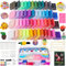 YILAIDA 50 Colors Oven Bake Modeling Clay, Non-Toxic & Safe, Polymer Clay Starter Kit with Sculpting Tools, Crafts Gift for Kids/Beginners.