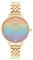 Olivia Burton Analog Quarzuhr für Damen Kollektion Rainbow mit Goldfarben Edelstahlarmband - OB16RB23