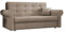 Mirjan24 Schlafsofa Viva Silver III mit Bettkasten, Bettsofa mit abgerundete Armlehnen, 3 Sitzer Polstersofa mit Schlaffunktion, Sofagarnitur inkl. Kissen, Sofa, Wohnlandschaft (Mono 232)