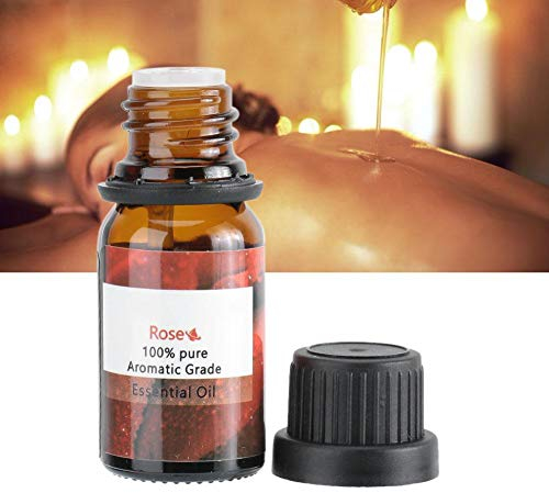 Betued 10ml Natürliches Rosenöl Diffuser Öl Rose Aromatherapie Stress Relief Körperpflege Massageöl