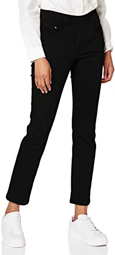 Raphaela by Brax Damen Style Lavina Rundum Schlupf Denim Super Slim Jeans, Schwarz (Black 02), 44 EU