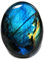 Labradorite Pierre Naturelle, Cristal Thérapeutique de Lithothérapie, 100% Fait-Main dans l'Atelier Familial, Pierre Précieuse de Bien-être, Méditation, Reiki et Chakra, Galet format Poche [Eusice]