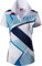 jeansian Women's Sports Breathable Short Sleeve Polo T-Shirts Tee SWT316 White M