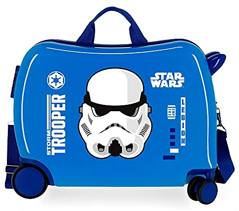 Star Wars Storm Kinderkoffer, Blau, 50 x 38 x 20 cm, starr, ABS, seitlicher Zahlenkombinationsverschluss, 34 l, 1,8 kg, 4 Räder, Handgepäck.