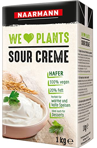 Naarmann Sour Creme Hafer vegan für Speisen und Desserts 1000g