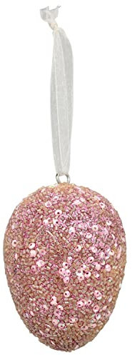 EiHänger Dost - pink - Holz/Glas - 6,5x6,5x10 cm