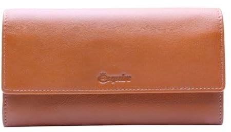 Esquire Peru Ladies Purse Cognac