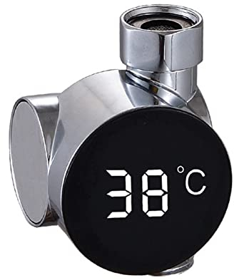 LED Display Hause Wasser Dusche Thermometer, Selbsterzeugender Wasser Temperatur ÜBerwachung Messer für Baby Pflege A