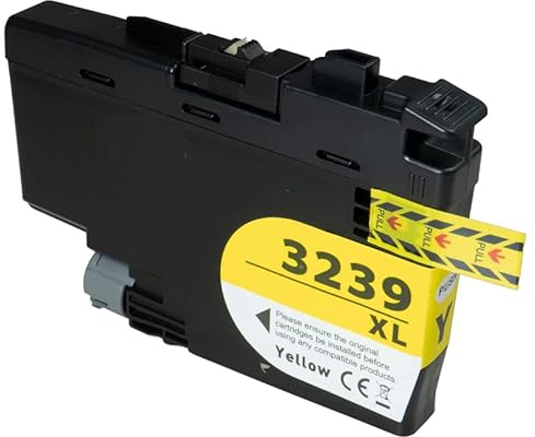Inkpro Kompatible Druckerpatrone LC-3239 XL Yellow, ca. 5.000 Seiten für HL-J6000 DW, HL-J6100 DW, MFC-J5945 DW, MFC-J6945 DW, MFC-J6947 DW