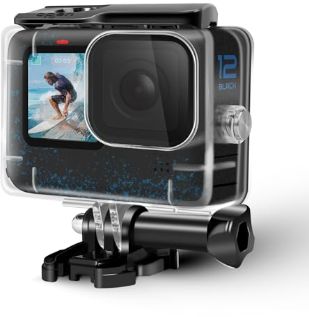 ShipeeKin Custodia impermeabile Custodia protettiva per immersioni Sostituzione Con filtri subacquei e inserti antiappannamento Per Gopro Hero 13 12 11 10 9