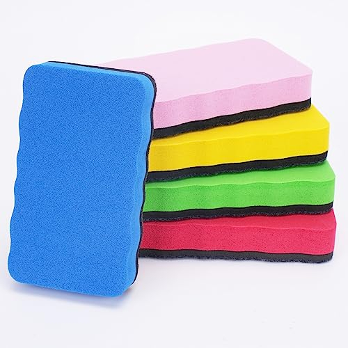 10 Stück Whiteboard Schwamm Magnetisch Magnetische Whiteboardlöscher 10x5x2cm Whiteboard Reiniger Schwamm für Whiteboard,Whiteboard Radierer für Klassenzimmer, Büro und Zuhause