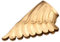 Aibote Massives Messing Habaki Kragenmesser DIY Material Werkzeug für Schwert Herstellung Outdoor Messer Klinge (Phoenix Wing)