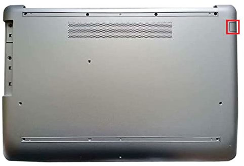 Accessoires Ordinateur Portable pour HP 17-by 17T-by 17-CA TPN-I133 17Z-CA 17G-CR 17Q-CS L22499-001 L22517-001 (Couvercle de Base inférieur Coque Silver)