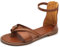 IF Fashion Scarpe Sandali Bassi Infradito Gladiatore Stivali Estivi da Donna 6868-136 marrone N.37