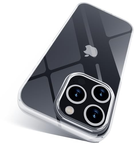 X-level für iPhone 15 Pro Hülle, Soft Flex TPU Klar Case Ultradünn Handyhülle Silikon Bumper Cover Schutz Tasche Schutzhülle Kompatibel mit iPhone 15 Pro - Transparent