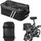 Pummny Sacoche Vélo Porte, Vélo Sacoche Porte Bagages, Sacoche Porte Bagage Velo Arriere, Sac de Coffre Vélo, Sacoche Double pour Vélo, Sac de Coffre Vélo Sac de Rangement pour Vélo de Voyage (8L)