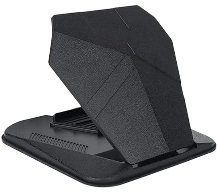 ARMIYO Handyhalterung Auto Universelle Unterstützung Für Telefon Und Tablet Von 4,0 Bis 8 Zoll Ideal Für iPhone, Ipad Mini, GPS Und Andere Autogeräte-schwarz