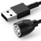 TUSITA Magnetic Charger Cable MagDock Compatible with NEBO MASTER SERIES | PowerTac M-Series - 1M, Flashlight Accessories
