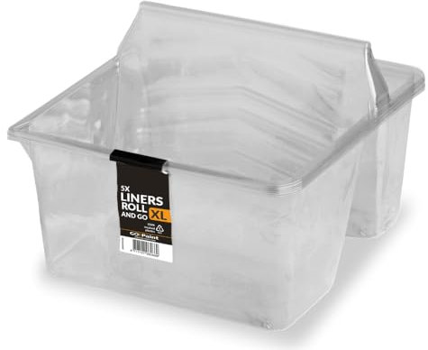 Gripper Cloth Lot de 5 sacs de peinture pour rouleau et Go XL