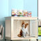 Heavy Family Style Dog Pet House, TV Station, Indoor Furniture Style Dog House Cage, Family Dog House Cage