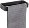 SAYAYO Porta Asciugamano Autoadesivo Portasciugamani Bagno Nero Porta Salviette Bidet, Porta Asciugamano Bidet, 20CM Anello Porta Asciugamani Per Bagno Cucina
