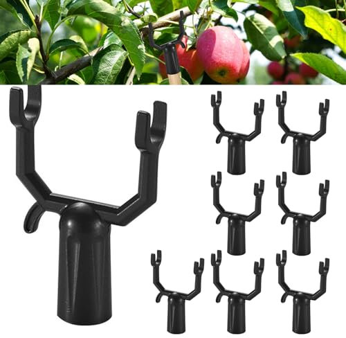 LPEPLL Tree Support Kit, 8Pcs Metal Fruit Tree Branch Support Device, Tree Brace, Garden Stakes, Plant Crutch, Branches Fixing Tool for Plant Growth Support