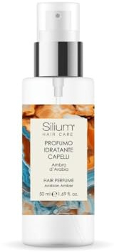 Silium - Parfum capillaire hydratant et renforçant - Ambre d'Arabia - 50 ml
