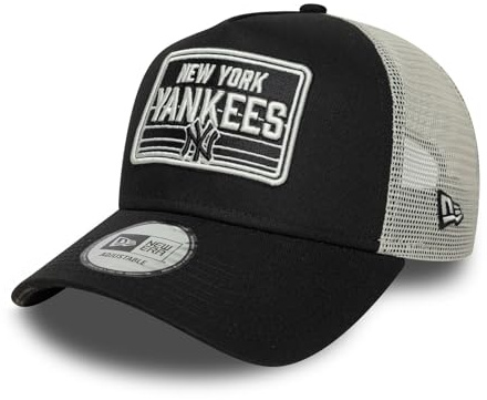 New Era Cotton Patch Yankees Trucker CapEra Women/Men/Snapback - Curved Brim Cap Baseball Snapback, with Peak, Peak Spring-Summer Summer