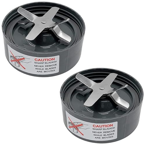 MEXWLOP 2 Pack Replacement Juicer Blades, for NutriBullet, 600W / Pro 900W Extractor Nutrient Extractor Smoothie Maker Spare Parts blender blade