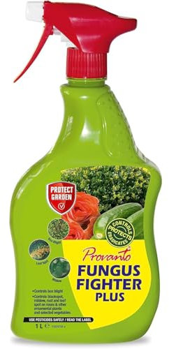 HOCHSTE® Provanto Fungus Fighter Plus, Ready to Use Spray, Systemic Fungicide for Blackspot, Powdery Mildew & Rust, Fast-Acting Curative & Protective Garden Treatment for Roses, 1L