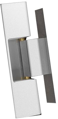 Premium-Eckscharniere, schwere Zinkkonstruktion, flüsterleise, verstellbar, für nahtlose Schranktüren, moderne, verdeckte Türbeschläge, 4 Stück