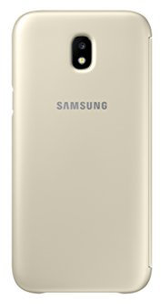Samsung EF-WJ530CF Etui à rabat pour Samsung Galaxy J5 2017 Or