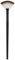LyDia® Small Black-White Fan Cheek Blusher/Blending/Face n Body Contour/Highlighter/Bronzer/Dust Makeup Brush