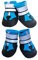 Ewolee wasserdichte Hundeschuhe, Breathable Hundeschuhe rutschfeste Schuhe Hundeschnee Stiefel, 4 Stück