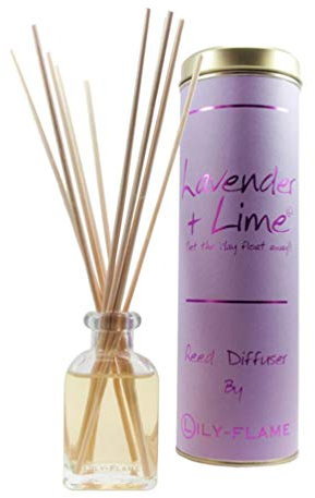 Lily-Flame Lavender & Lime Reed Diffuser