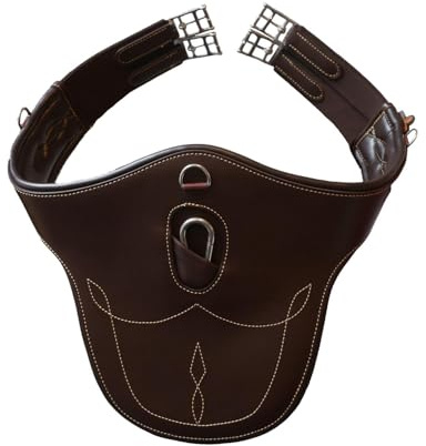 Kentucky Horsewear - Sattelgurt - Bauchlatz Sattelgurt braun 140 cm