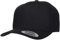 Flexfit Kappe 6-Panel Curved Metal Snap, black, One Size, 7708MS