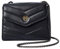 VICTORIA HYDE Damen Umhängetasche Kette Tasche Schultertasche Echtes Leder Citytasche Schwarz