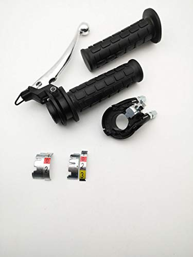 Schaltdrehgriff 2- / 3-Gang Mofa Moped Hercules Sachs Kreidler Zündapp schwarz