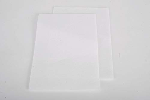 2 Universal Microfilter Abluftfilter für alle Staubsauger zum zuschneiden Größe: ca. 22 x 19,5 cm
