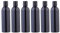 Beaupretty Lot de 6 flacons compressibles en plastique de 250 ml - Transparents, Noir (Noir) - 30192036MY