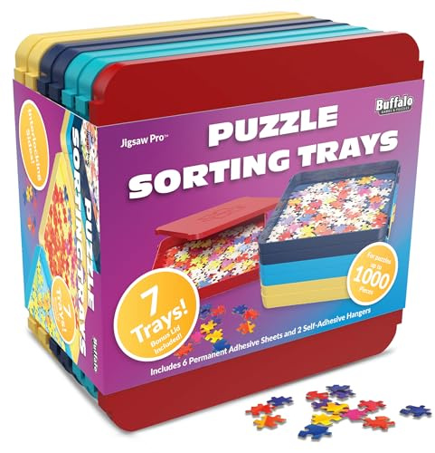 Buffalo Games - Puzzle-Sortiertablett, 7 Stück (1 Stück)