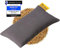 SANTERGO Mauspad Handgelenkauflage - ergonomische Handballenauflage aus Bio-Hirsespreu, Anti-Sehnenscheidenprobleme für die Computer Maus, Mousepad, Wrist Rest in Grau